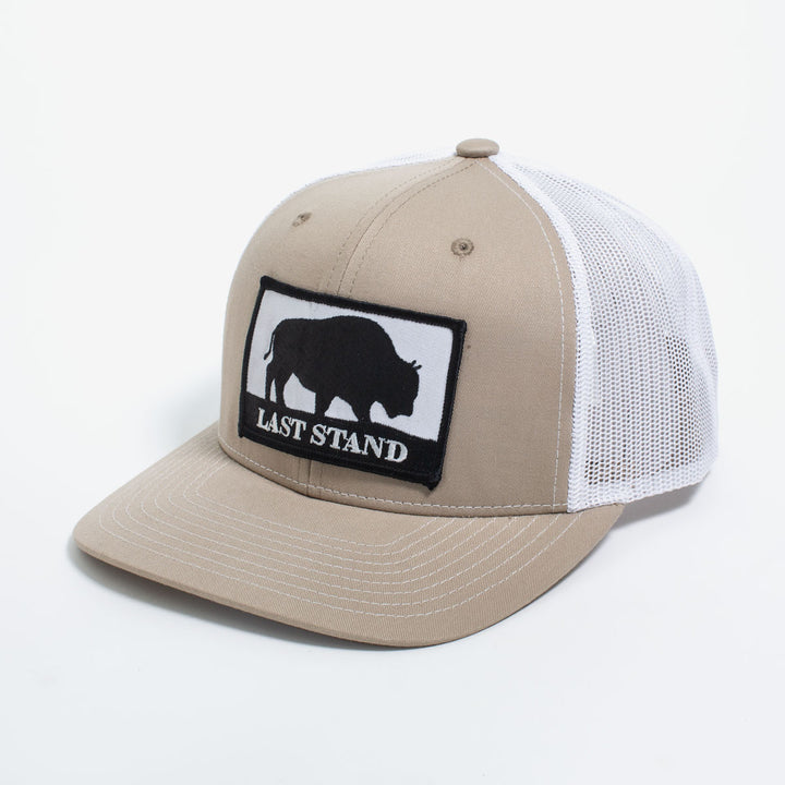 Last Stand / Tan & White / Curved Bill