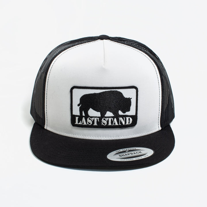 Last Stand / White & Black / Flatbill