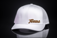 Texas Longhorns / Texas Script Retro  / Curved Bill Trucker - 021 - CT