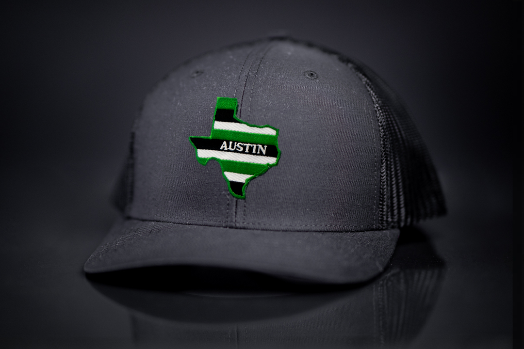 Last Stand Legion / Austin / State of Texas / Curved Bill Mesh Snapback - 067