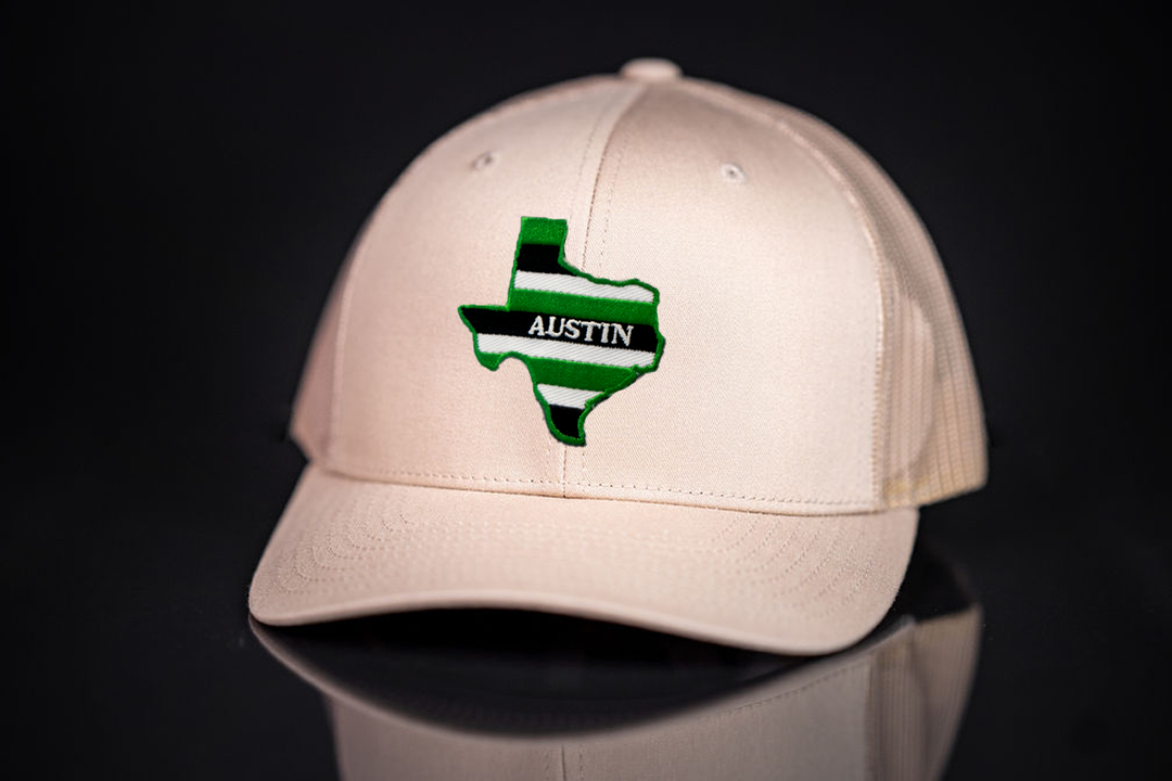 Last Stand Legion / Austin / State of Texas / Curved Bill Mesh Snapback - 067