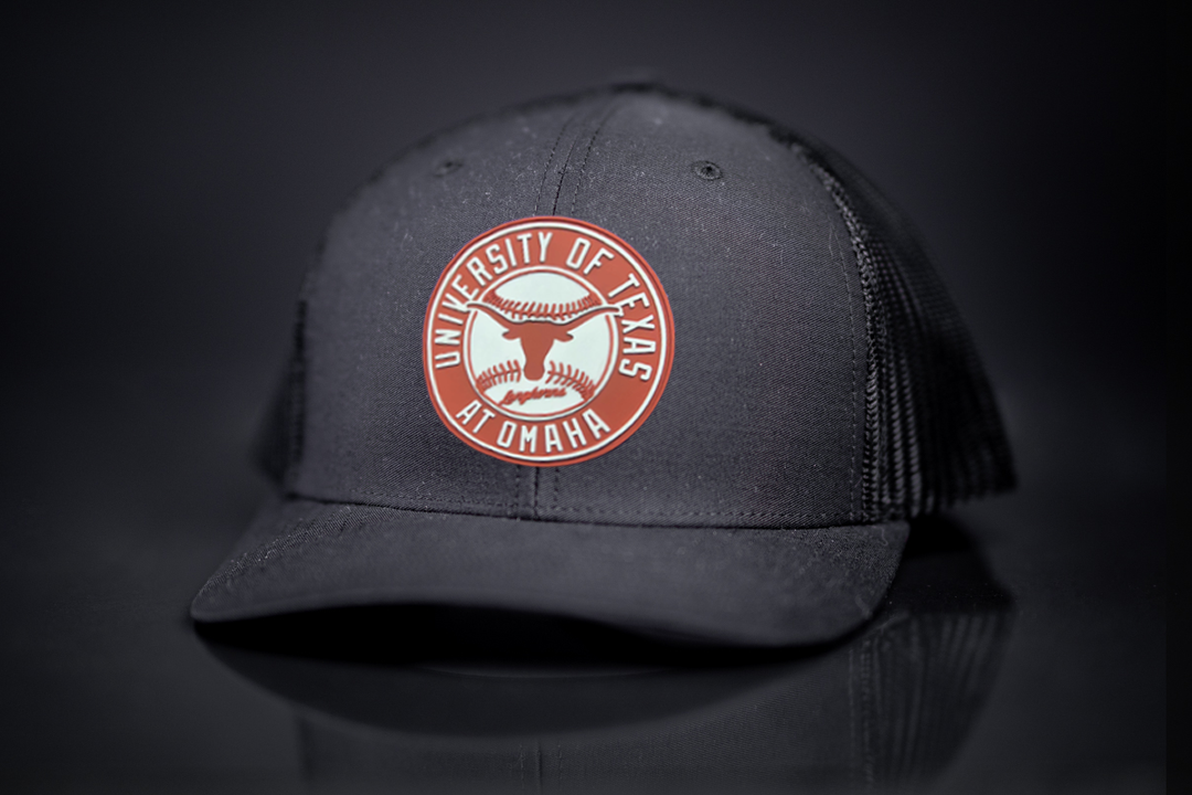 Texas Longhorns Rubber Patch Hat - University of Texas at Omaha  / Hats / 226 / UT9135 / MM