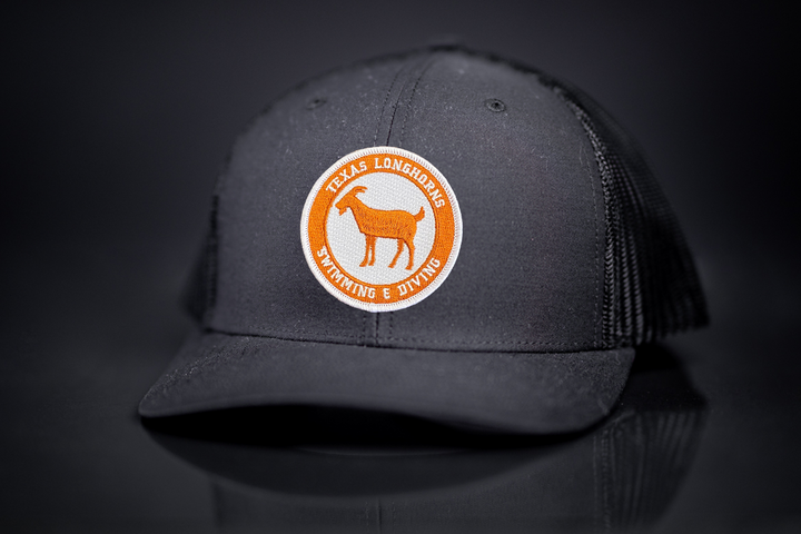 Texas Longhorns / Swimming and Diving / Curved Bill Mesh Snapback /The Goat / 038 / UT9023 - CT