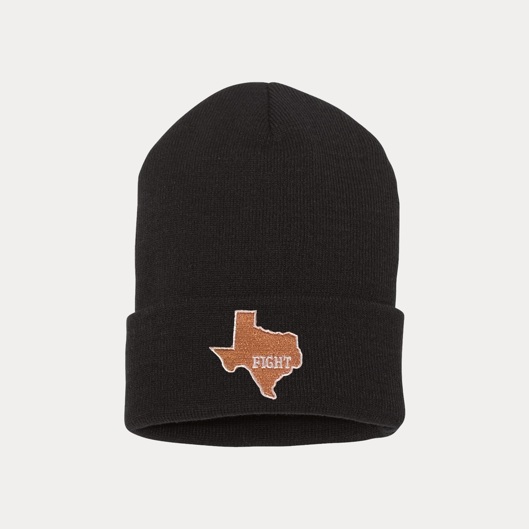 Texas Longhorns / State of Texas Fight / Beanie / Heather Grey