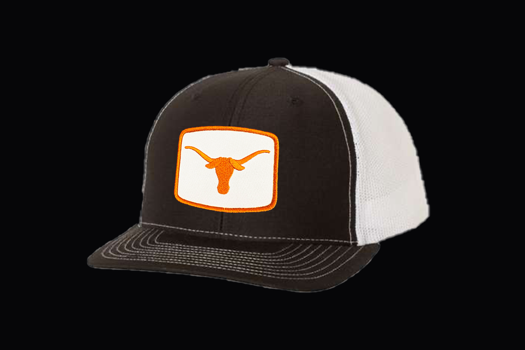 Texas Longhorns / Square Longhorn / Curved Bill Mesh Snapback / 148 / UT9103