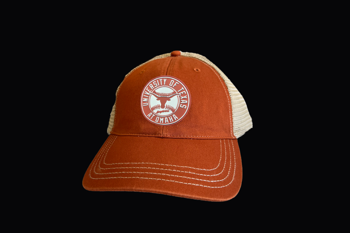 Texas Longhorns Rubber Patch Hat - University of Texas at Omaha  / Hats / 226 / UT9135 / MM