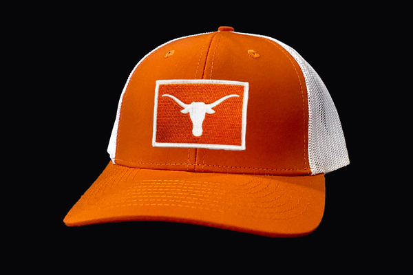 Texas Longhorns / Steer Head Burnt Orange / Curved Bill Trucker - 030