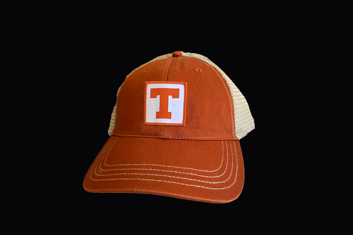 Texas Longhorns / Woven Square Block T / Hat / 225 / UT / MM