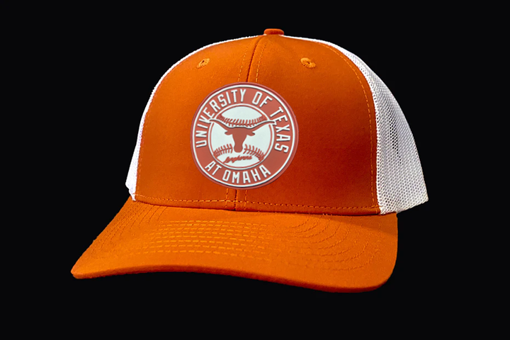 Texas Longhorns Rubber Patch Hat - University of Texas at Omaha  / Hats / 226 / UT9135 / MM