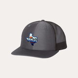 Last Stand Texas Mountains Blue / Curved Bill Trucker - 061