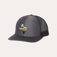 Last Stand Texas Mountains Orange / Curved Bill Trucker - 052