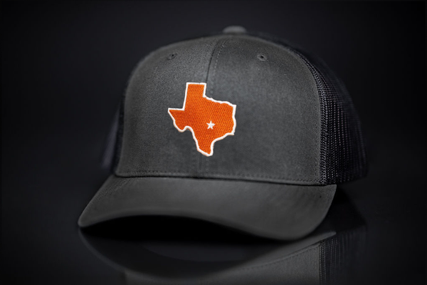 Texas Longhorns / State of Texas Star / Curved Bill Trucker - 063