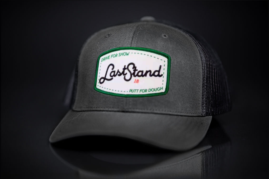 Last Stand Golf / Drive for Show Putt for Dough Rectangle / Curved Bill Trucker / 114