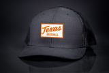 Texas Longhorns / Texas Script Baseball / Curved Bill Mesh Snapback / 146 / UT9104