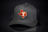 Texas Longhorns / State of Texas Block T  / Curved Bill Trucker - 084
