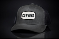 Oklahoma State / OSU Cowboys Rectangle Square / Curved Bill Mesh Snapback / 136 / OKSTATE004