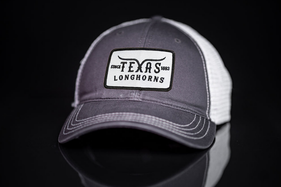 Texas Longhorns / Texas Longhorns H Horns rectangle / Curved Bill Mesh Snapback / 158 / UT9101