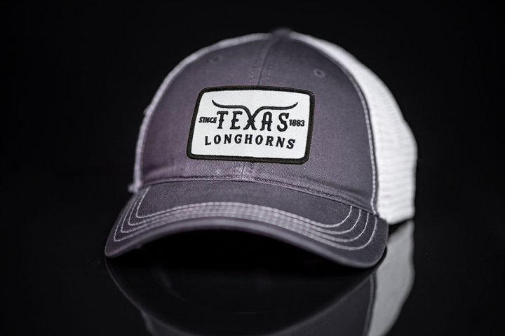 Texas Longhorns / Texas Longhorns H Horns rectangle / Curved Bill Mesh Snapback / 158 / UT9101