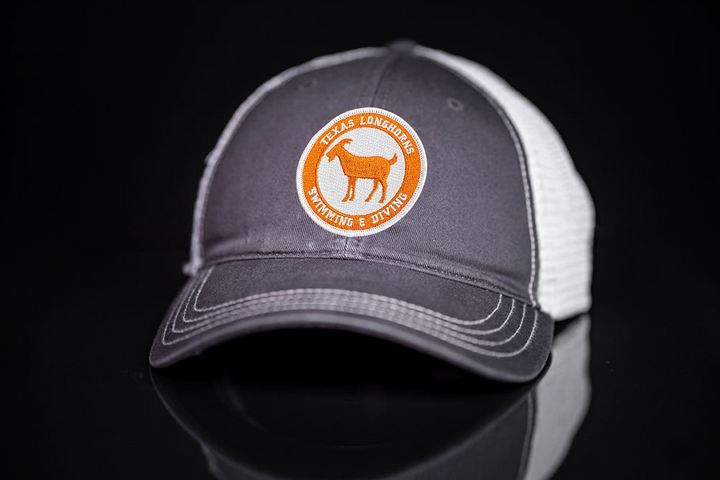 Texas Longhorns / Swimming and Diving / Curved Bill Mesh Snapback /The Goat / 038 / UT9023 - CT
