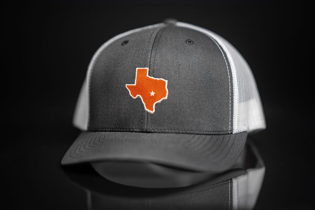 Texas Longhorns / State of Texas Star / Curved Bill Trucker - 063