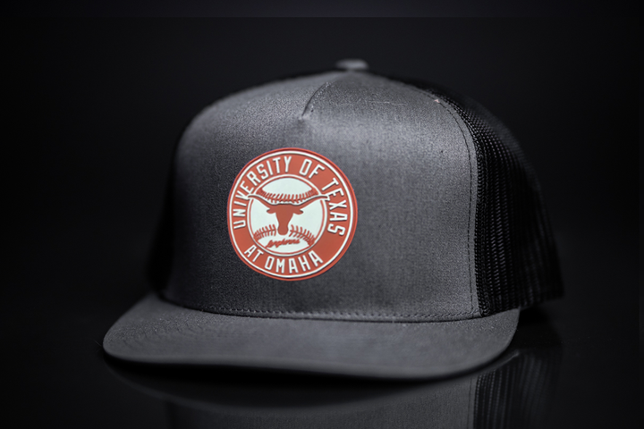 Texas Longhorns Rubber Patch Hat - University of Texas at Omaha  / Hats / 226 / UT9135 / MM