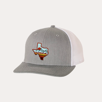 Last Stand Texas Mountains Orange / Curved Bill Trucker - 052
