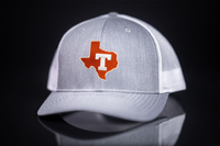 Texas Longhorns / State of Texas Block T  / Curved Bill Trucker - 084