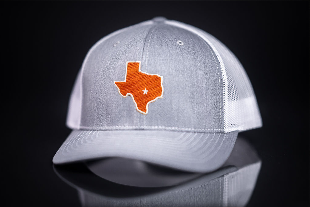 Texas Longhorns / State of Texas Star / Curved Bill Trucker - 063