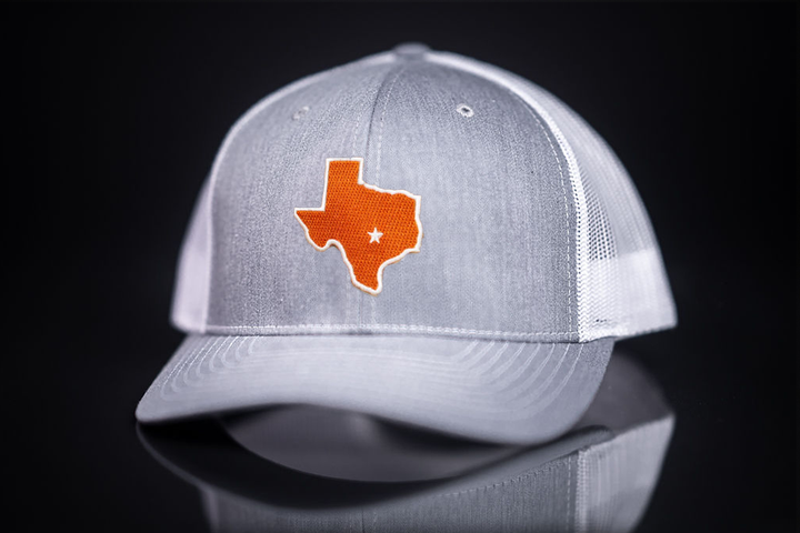 Texas Longhorns / State of Texas Star / Curved Bill Trucker - 063