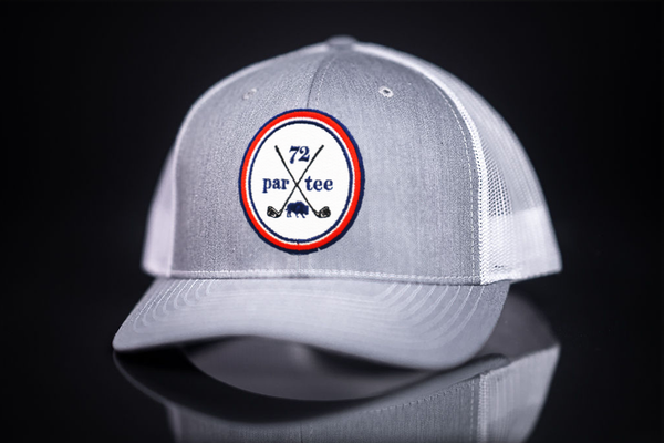 Last Stand Golf / Par Tee / Curved Bill Mesh Snapback - 083