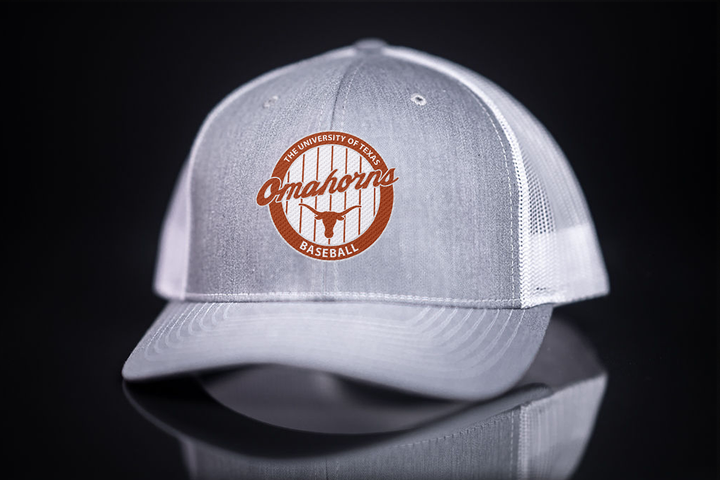 Texas Longhorns / Omahorns Pinstripe Circle / Hats / 217 / UT9120 / MG