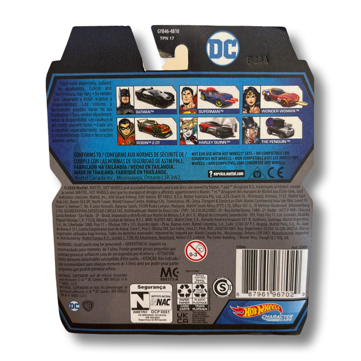 Hot Wheels / Batman Character Bat Mobile / MM