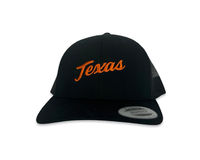 Texas Longhorns / Texas Script Embroidered / Hats / UT9112 / MM
