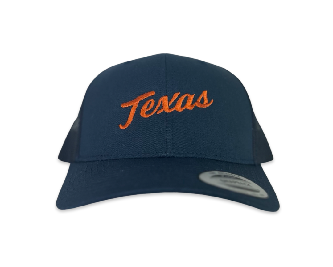 Texas Longhorns / Texas Script Embroidered / Hats / UT9112 / MM