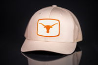 Texas Longhorns / Square Longhorn / Curved Bill Mesh Snapback / 148 / UT9103