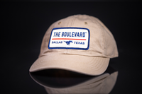 SMU / The Boulevard Rectangle Patch / Dad Hat / 127 / SMU004