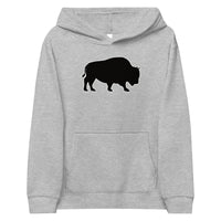 Last Stand / Bison Black / Kids fleece hoodie / MM