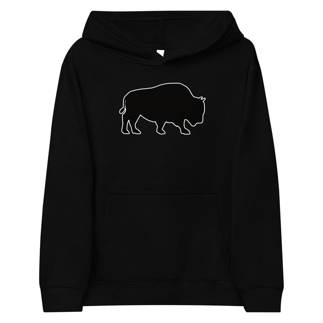 Last Stand / Bison Black / Kids fleece hoodie / MM
