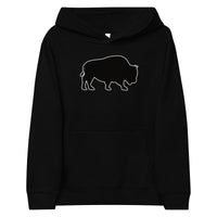 Last Stand / Bison Black / Kids fleece hoodie / MM