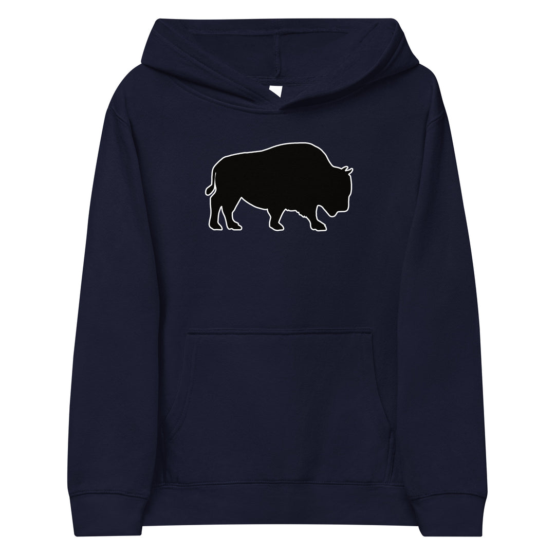 Last Stand / Bison Black / Kids fleece hoodie / MM