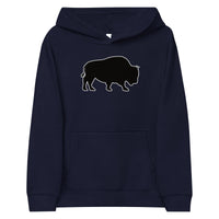 Last Stand / Bison Black / Kids fleece hoodie / MM