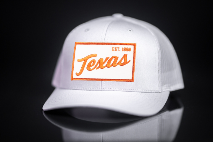 Texas Longhorns / Texas EST 1883 Script / Curved Bill Mesh Snapback / 169 / UT