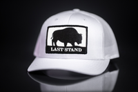 Last Stand / Bison Logo / Curved Bill Mesh Snapback