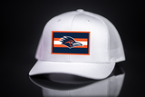 UTSA / Rectangle Stripe Roadrunner / Curved Bill Mesh Snapback / 153 / UTSA007