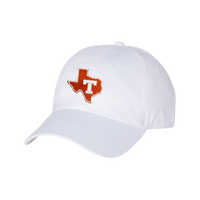 Texas Longhorns / State Block T / White / Dad Hat - 084