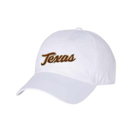 Texas Longhorns / Texas Script Retro / Dad Hat - 021 - CT