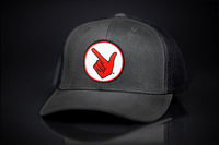 Texas Tech / Texas Tech Hand Circle Patch / Curved Bill Mesh Snapback /