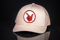 Texas Tech / Texas Tech Hand Circle Patch / Curved Bill Mesh Snapback /