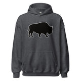 Last Stand / Classic Bison Black / Unisex Hoodie / MM