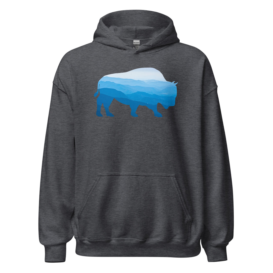 Last Stand / Bison Blue Ridge / Unisex Hoodie / MM